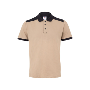 Polo Stretch Bicolor de Manga Curta c/ Estampagem DTF